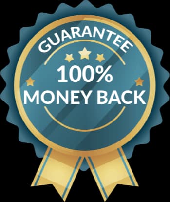 7-Day Money-Back Guarantee 100% money-back guarantee badge for our hospice and palliative care review courses